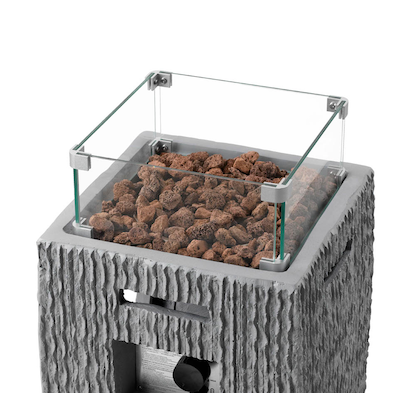 Artikelbild 4 für tepro Gas-Feuerstelle Brighton grau, Artikelnummer 328007