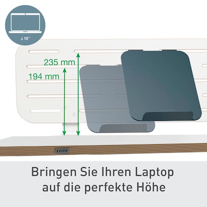 Artikelbild 4 für LEITZ Pegboard Anbau-Schreibtisch-Organizer weiß, Artikelnummer 401549