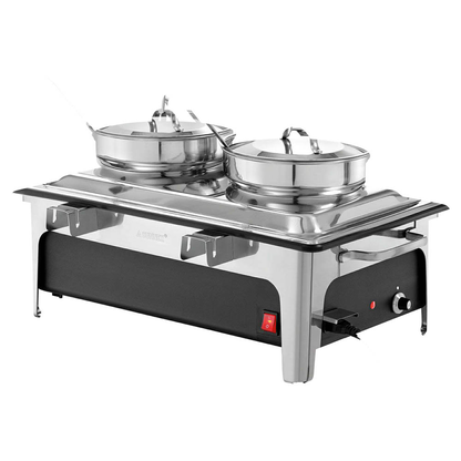 Artikelbild 2 für Bartscher Suppenstation silber 2x 4 l 2200 W, Artikelnummer 424719