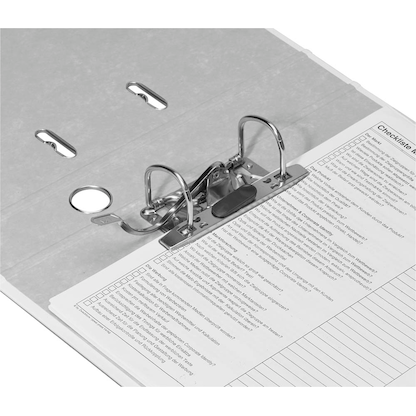 Artikelbild 2 für AKTION: bene No.1 POWER Ordner weiß Kunststoff 4,5 cm DIN A4, Artikelnummer 990069