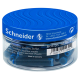 Artikelbild 1 für Schneider Tintenpatronen für Füller blau 30 St., Artikelnummer 276323