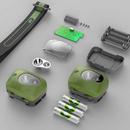 Artikelbild 12 für GP Discovery CH43 LED Stirnlampe grün 6,1 cm, Artikelnummer 760084