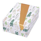 Artikelbild 1 für JUNG SCHÖNER VERPACKEN Geschenkpapier Tromsö Bäume mehrfarbig beidseitig bedruckt, 20,0 m, Artikelnummer 317509