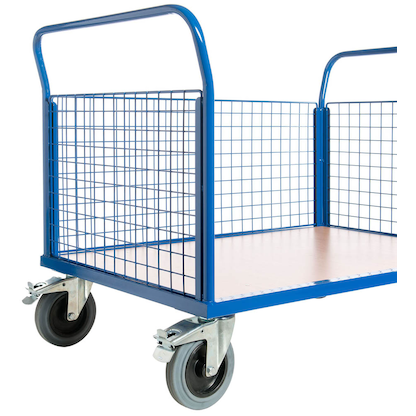 Artikelbild 4 für Rollcart Paketwagen 02-6098 blau 80,0 x 137,0 x 99,0 cm, Artikelnummer 277362