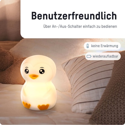 Artikelbild 8 für ANSMANN Pinguin Leon LED Nachtlicht weiß 9,23 cm, 0,2 W, Artikelnummer 629499
