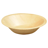 Artikelbild 1 für 25 PAPSTAR Palmblatt-Schalen pure 200,0 ml, Artikelnummer 131001