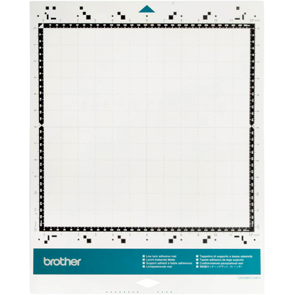 Artikelbild für brother CADXMATLOW12 Schneidematte für Schneideplotter leicht klebend 305 x 305 mm (12 x 12 Zoll) für 0,1 - 0,3 mm dickes Material, Artikelnummer 264777