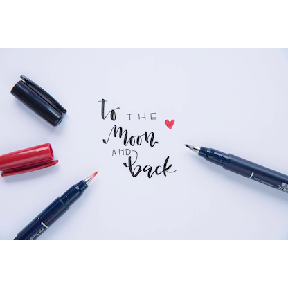 Artikelbild 8 für Tombow Fudenosuke Brush-Pens farbsortiert, 1 Set, Artikelnummer 301157