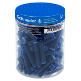 Artikelbild 1 für Schneider Tintenpatronen für Füller blau 100 St., Artikelnummer 276331