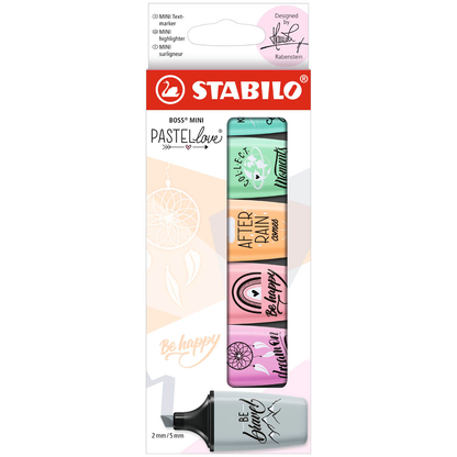 Artikelbild 24 für STABILO Pastellove Textmarker farbsortiert, 6 St., Artikelnummer 700734