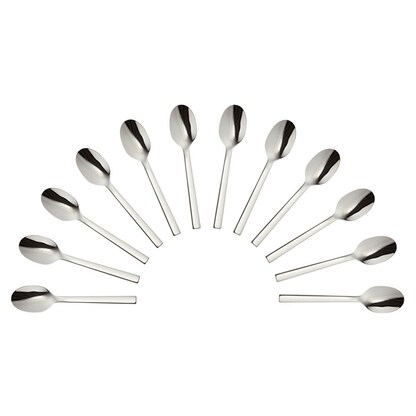 Artikelbild für solex® Kaffeelöffel Maya silber, 12 St., Artikelnummer 986786