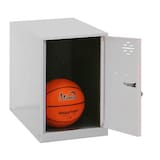 Artikelbild 1 für Simonrack Spind SIMONLOCKER DISM grau 8425437065026, 1 Schließfach 30,0 x 50,0 x 47,5 cm, Artikelnummer 352876