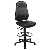 Artikelbild 1 für Topstar Arbeitsdrehstuhl POINT 70 schwarz Kunstleder, Artikelnummer 421569