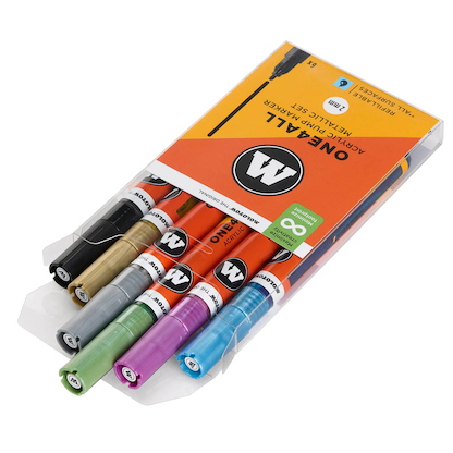 Artikelbild 19 für MOLOTOW One4All Acrylstifte farbsortiert 2,0 mm, 6 St., Artikelnummer 514206