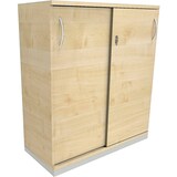 Artikelbild 1 für fm Schiebetürenschrank Sidney, 4260267327937 königsahorn 2 Fachböden 100,0 x 44,2 x 113,3 cm, Artikelnummer 161614