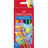 Artikelbild 1 für FABER-CASTELL KINDER-AQUARELL Aquarellstifte farbsortiert, 1 St., Artikelnummer 748977