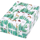 Artikelbild 1 für JUNG SCHÖNER VERPACKEN Geschenkpapier Hygge Wald mehrfarbig, 20,0 m, Artikelnummer 317527