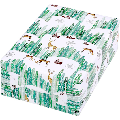 Artikelbild 13 für JUNG SCHÖNER VERPACKEN Geschenkpapier Hygge Wald mehrfarbig, 20,0 m, Artikelnummer 317527