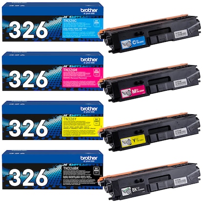 Artikelbild 21 für brother TN-326BK/C/M/Y schwarz, cyan, magenta, gelb Toner, 4er-Set, Artikelnummer 457669