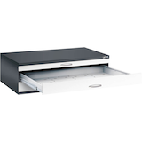 Artikelbild 1 für CP 7200 Planschrank schwarzgrau, verkehrsweiß 3 Schubladen 135,0 x 96,0 x 42,0 cm, Artikelnummer 683560