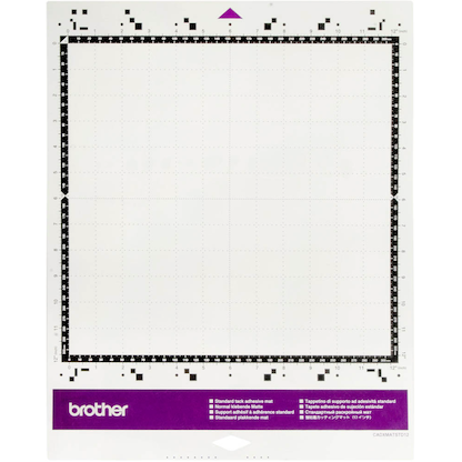 Artikelbild für brother CADXMATSTD12 Schneidematte für Schneideplotter normal klebend 305 x 305 mm (12 x 12 Zoll) für 0,3 - 1,5 mm dickes Material, Artikelnummer 264901