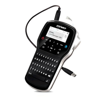 Artikelbild 7 für DYMO LabelManager 280 Set Beschriftungsgerät schwarz, Artikelnummer 106369