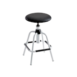 Artikelbild 1 für Mayer Arbeitshocker myRONDO schwarz Kunstleder, Artikelnummer 646362