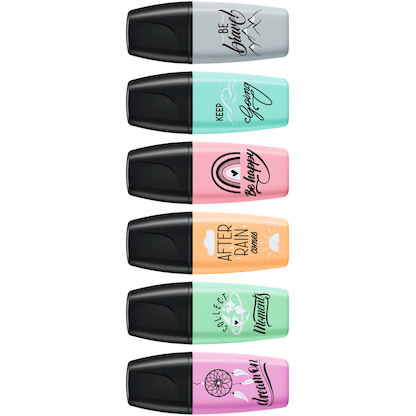 Artikelbild 3 für STABILO Pastellove Textmarker farbsortiert, 6 St., Artikelnummer 700734