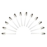 Artikelbild 1 für solex® Löffel Maya silber, 12 St., Artikelnummer 986828