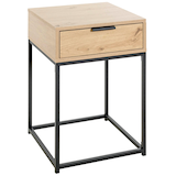 Artikelbild 1 für HAKU Möbel Konsole Nachttisch schwarz 40,0 x 40,0 x 60,0 cm, Artikelnummer 340558