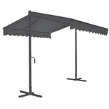 Artikelbild 1 für Garden Pleasure Standmarkise grau 300,0 x 300,0 cm, Artikelnummer 544591