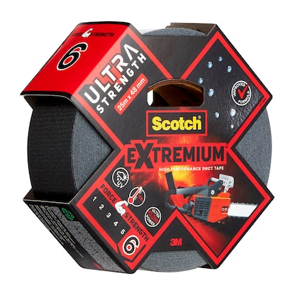 Artikelbild 2 für Scotch Extremium™ Ultra Strength Gewebeband schwarz 48,0 mm x 25,0 m 1 Rolle, Artikelnummer 570909