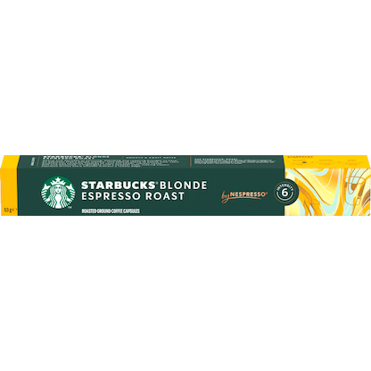 Artikelbild 3 für NESPRESSO STARBUCKS® Blonde Espresso Roast Kaffeekapseln, kräftig, 10 Portionen, Artikelnummer 613028