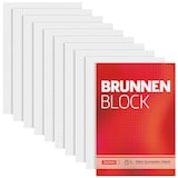 Artikelbild 1 für 10 BRUNNEN Briefblöcke DIN A4 kariert, Artikelnummer 475624