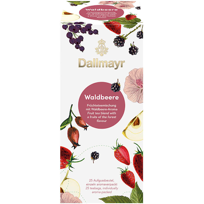 Artikelbild für Dallmayr Waldbeere Tee 25 Portionen, Artikelnummer 140174