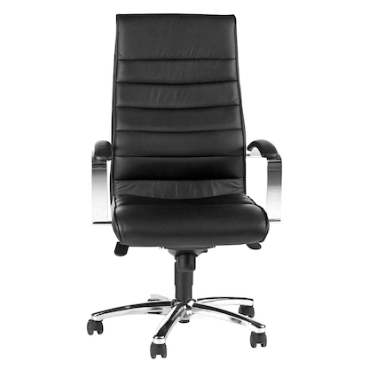 Artikelbild 2 für Topstar Chefsessel TD LUX 10, 8779A80 Leder schwarz, Gestell chrom, Artikelnummer 562850