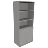 Artikelbild 1 für fm Regalschrank Sidney, 4260267328903 lichtgrau 80,0 x 44,2 x 186,9 cm, Artikelnummer 510101