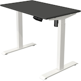 Artikelbild 1 für Kerkmann Move 1 elektrisch höhenverstellbarer Schreibtisch anthrazit rechteckig, T-Fuß-Gestell weiß 100,0 x 60,0 cm, Artikelnummer 469571