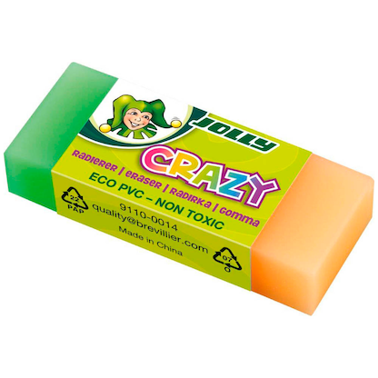 Artikelbild 2 für JOLLY Radiergummi Crazy farbsortiert, 1 St., Artikelnummer 609809