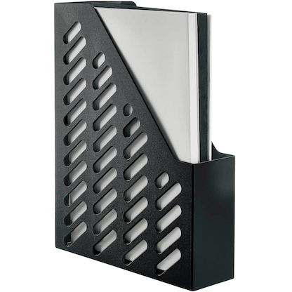 Artikelbild 6 für office discount Stehsammler 1601-DO-13 schwarz Kunststoff, DIN A4, Artikelnummer 831547