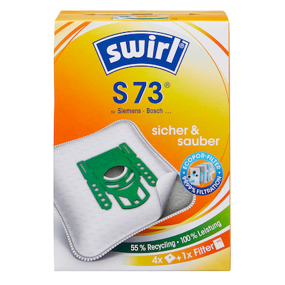 Artikelbild 11 für 4 swirl® EcoPor® S 73 Staubsaugerbeutel, Artikelnummer 365066