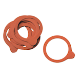 Artikelbild 1 für APS Gummiringe für Einmachgläser orange, 10 St., Artikelnummer 243349