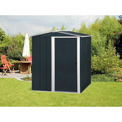 Artikelbild 2 für tepro Gerätehaus Eco 5x4, anthrazit/weiß, Artikelnummer 329629