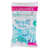 Artikelbild 1 für Gillette Simply Venus 2 Einwegrasierer 6 St., Artikelnummer 206858