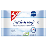Artikelbild 1 für GUT&GÜNSTIG Feuchtes Toilettenpapier frisch & sanft Sensitiv 1-lagig, 2x 70 Tücher, Artikelnummer 989588