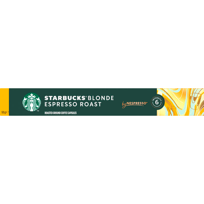 Artikelbild 4 für NESPRESSO STARBUCKS® Blonde Espresso Roast Kaffeekapseln, kräftig, 10 Portionen, Artikelnummer 613028