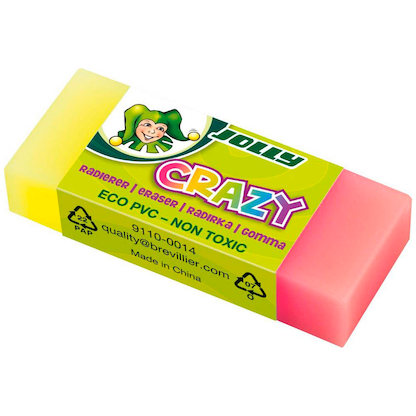 Artikelbild 3 für JOLLY Radiergummi Crazy farbsortiert, 1 St., Artikelnummer 609809