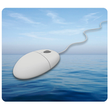 Artikelbild 1 für Fellowes Mousepad Blauer Ozean, Artikelnummer 695122
