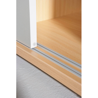 Artikelbild 9 für HAMMERBACHER Schiebetürenschrank, V1752S/5/5/RE lichtgrau 1 Fachboden 120,0 x 40,0 x 74,8 cm, Artikelnummer 977876