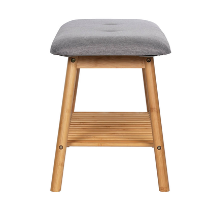 Artikelbild 6 für WENKO Schuhbank Bahari 62217100 braun, grau Holz 90,0 cm, Artikelnummer 530877